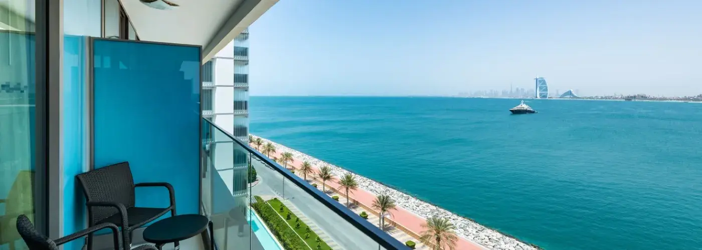 Arabian Gulf view of Aloft Palm Jumeirah Dubai